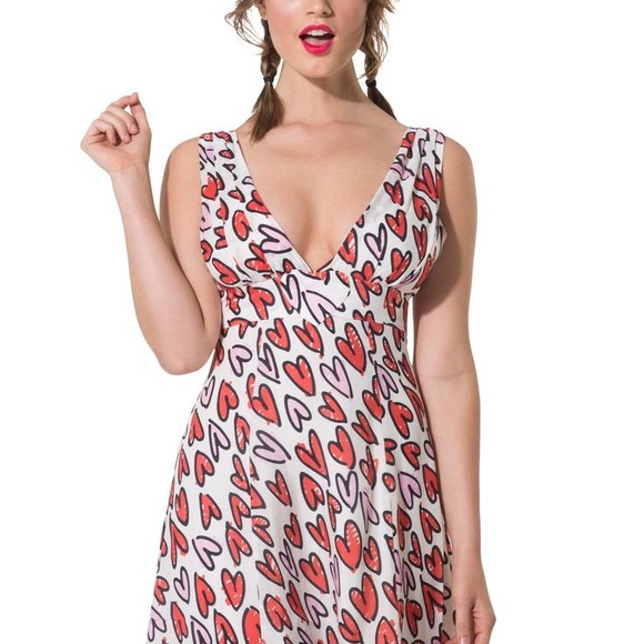 Better and Veronica Heart Dress size medium M - Picture 1 of 2